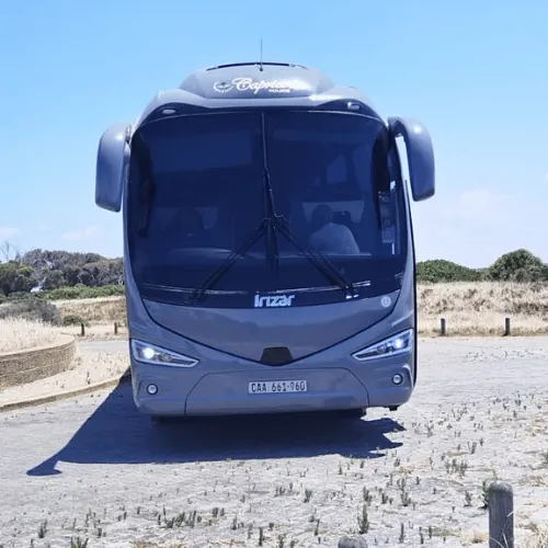 The front of the Irizar i6s coach